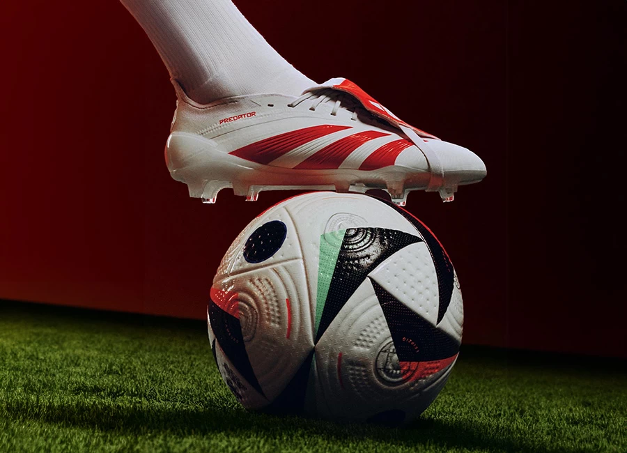 Adidas Predator Elite TAA Fold-Over Tongue FG - Cloud White / Bright Red / Cloud White
