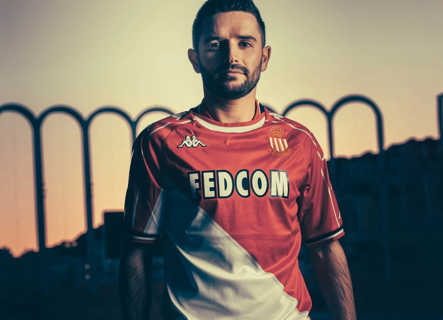 AS Monaco 1999/2000 Kappa Retro Home Shirt