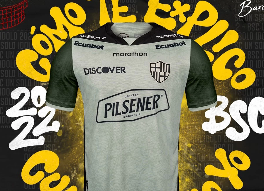 Barcelona SC 2022 Marathon Away Kit