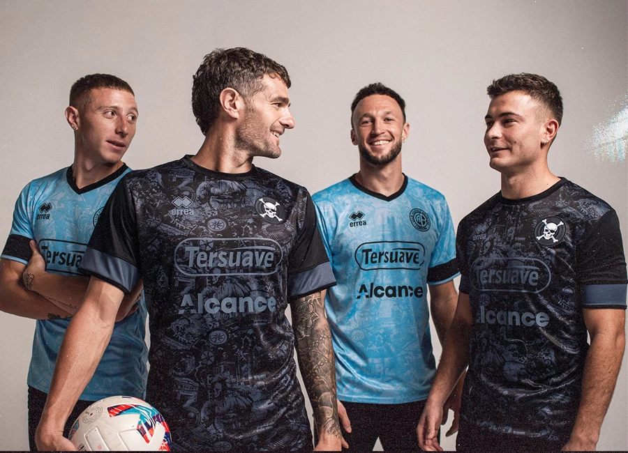 Belgrano 2022 Erreà Home and Away Kits