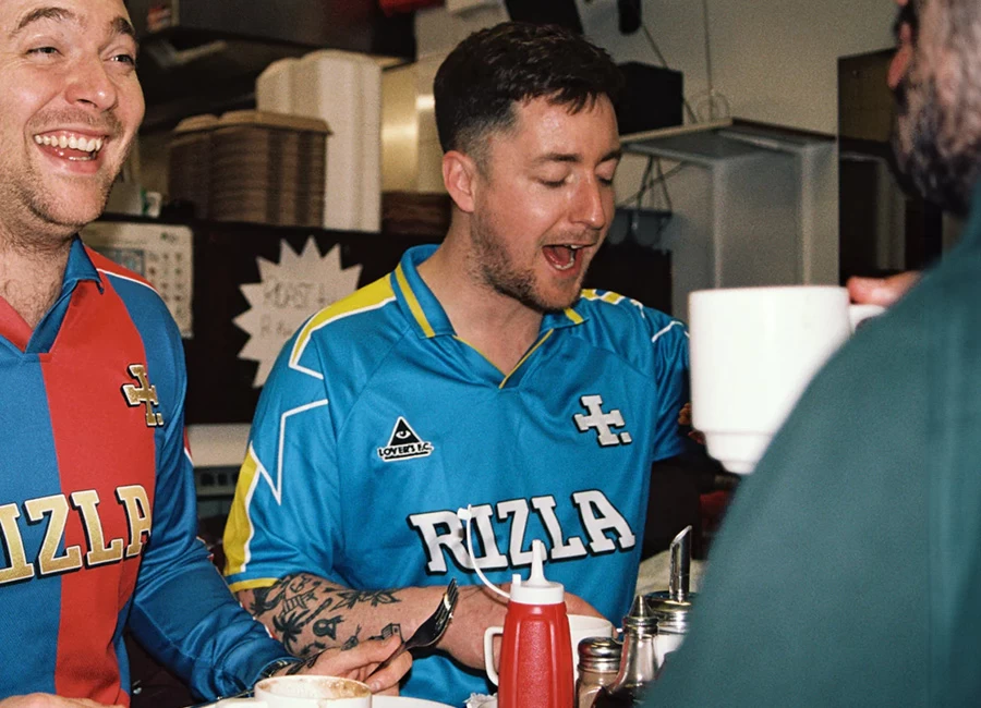 Lover's F.C x Rizla - 'Blue Stars' Jersey