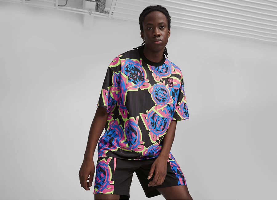 Manchester City FtblNrgy Jersey - PUMA Black / Sunset Glow