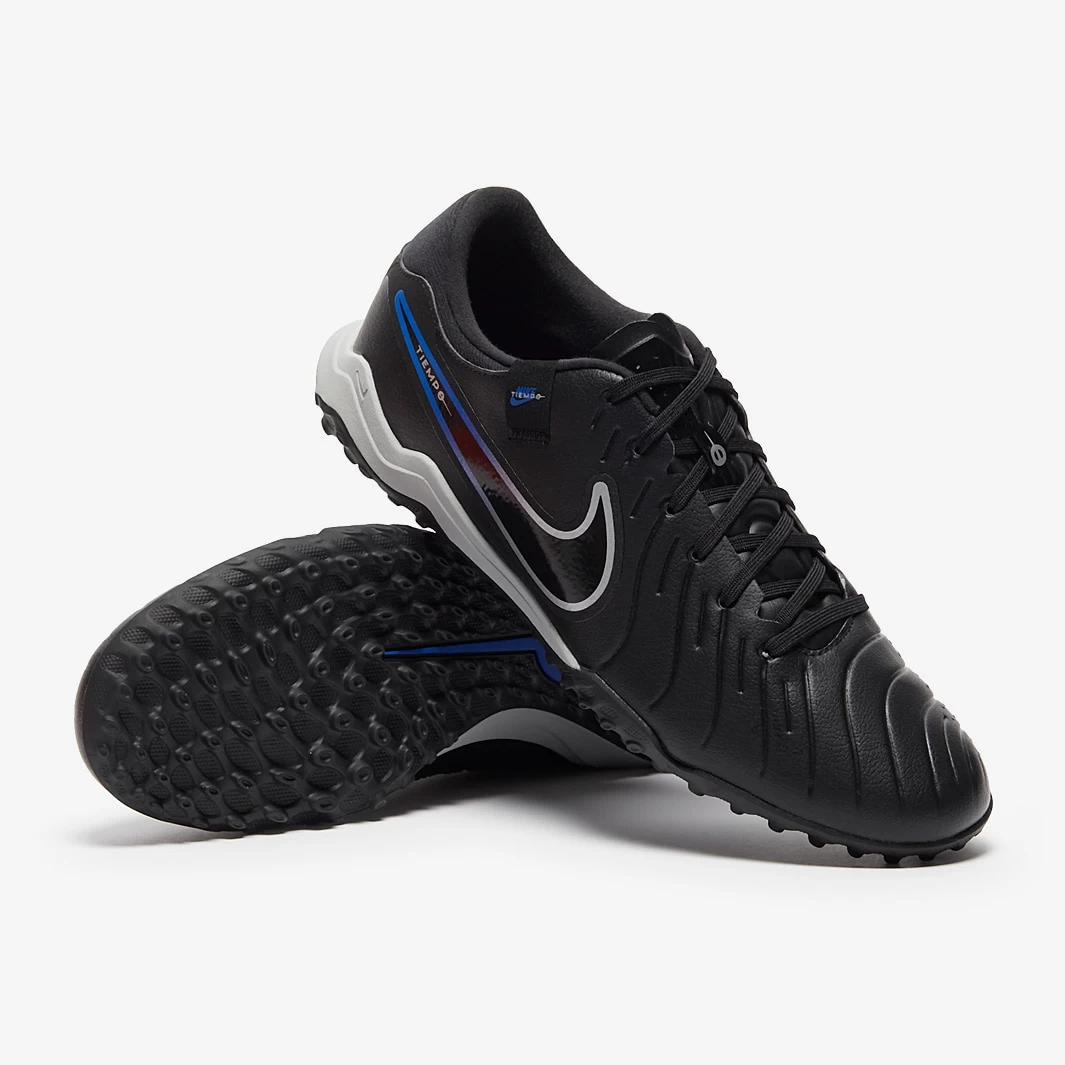 Nike Tiempo Legend X Academy TF Shadow - Black / Chrome / Hyper Royal