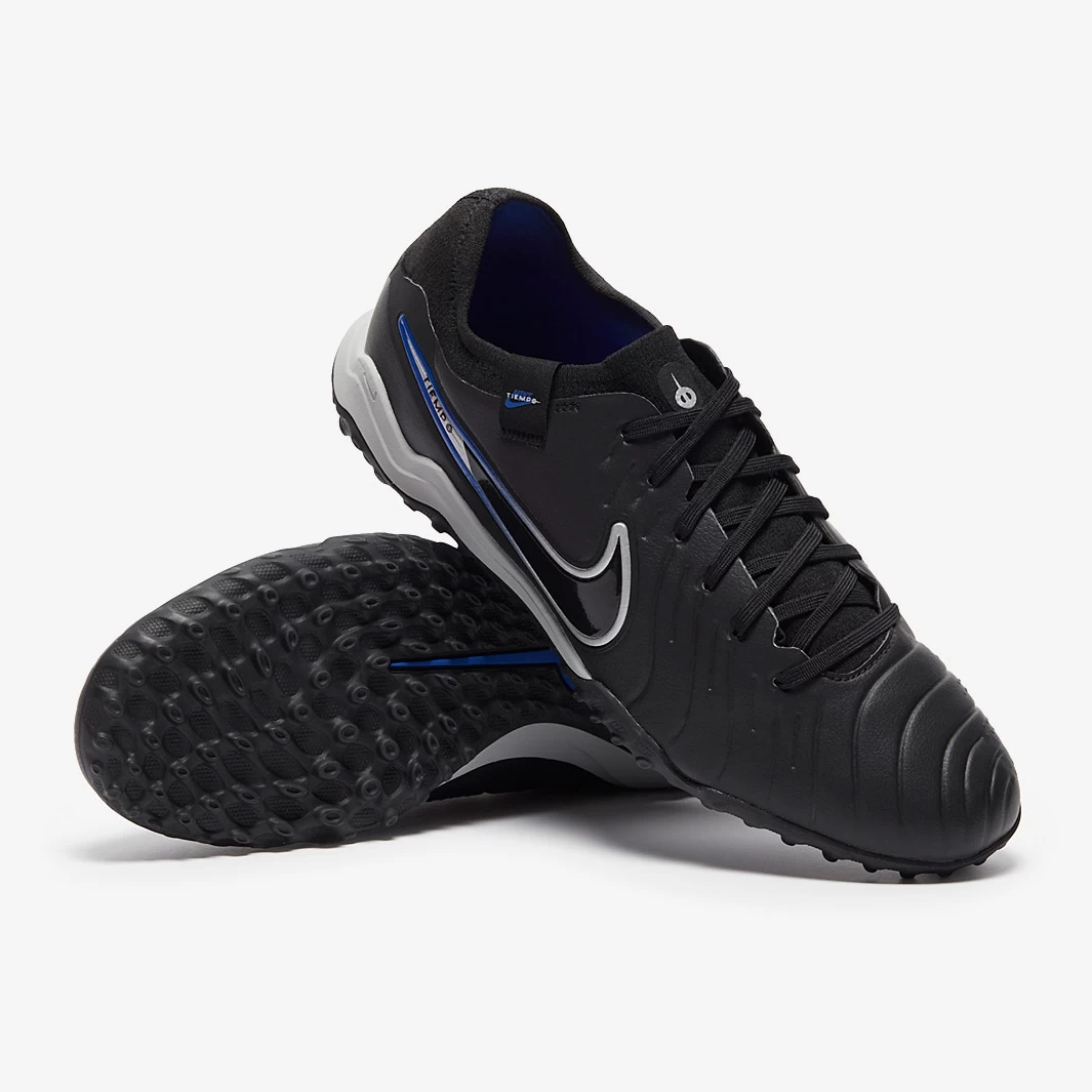 Nike Tiempo Legend X Pro TF Shadow - Black / Chrome / Hyper Royal