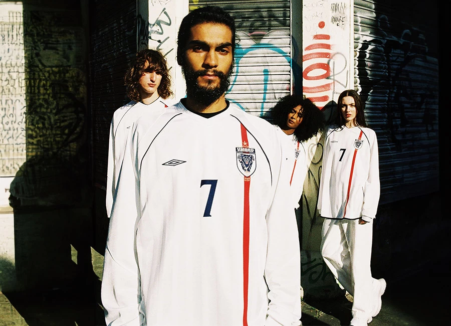 Over The Pitch X Umbro 100th Anniversary Homage Jersey England Football Shirt Culture Latest Football Kit News and More