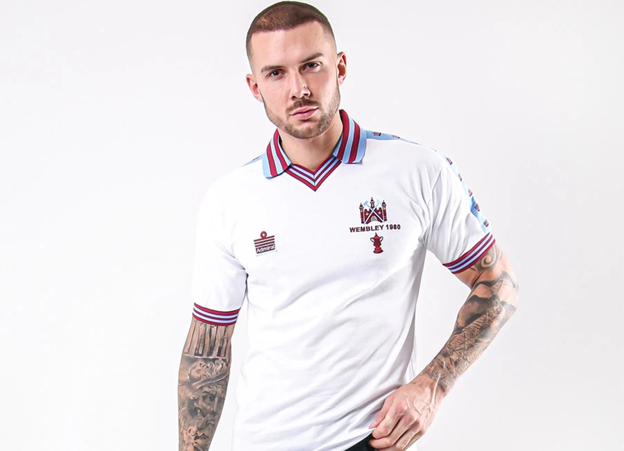 West Ham United 1980 FA Cup Final Admiral Retro Shirt